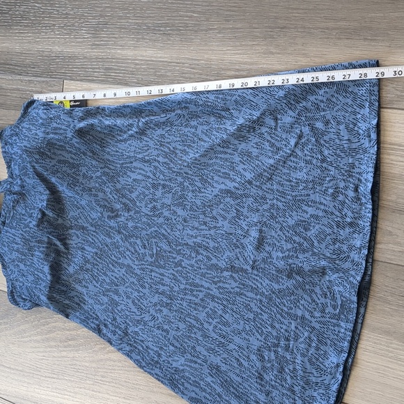 Eddie Bauer Harmony Dress Indigo Blue Size Large - Picture 7 of 7